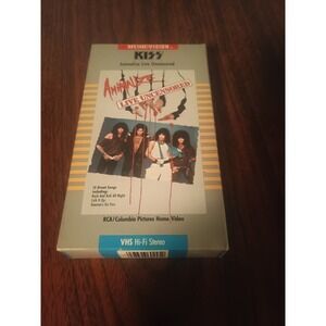 KISS - Animalize Live Uncensored - VHS - 1984
